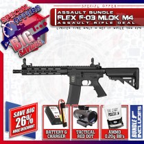 Assault Bundle: M4 Flex F-03 M-LOK, SAVE BIG with our M4 Assault Rifle Bundle Deals